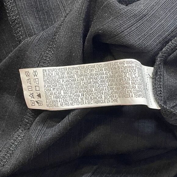 Forever 21 | Black Ribbed Halter Dress | Medium - Picture 7 of 7